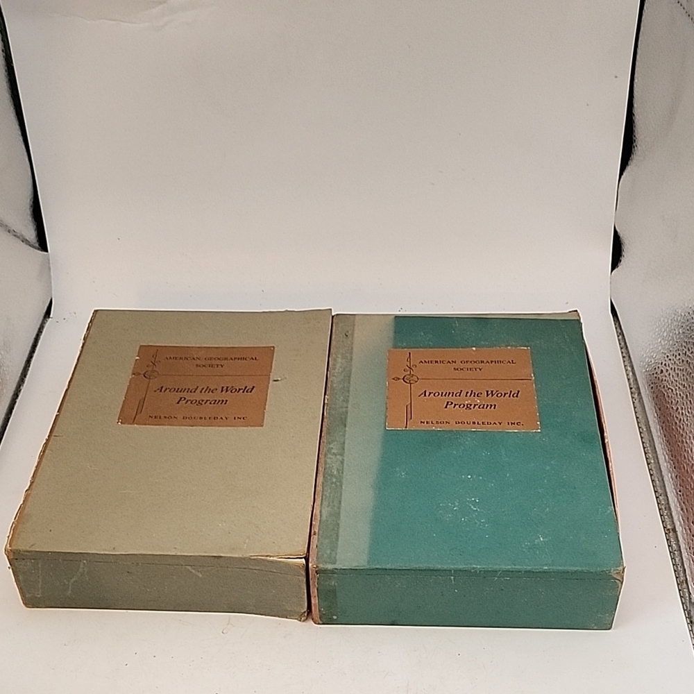 Vintage 50s/60s American Geographical Society Around the World Program